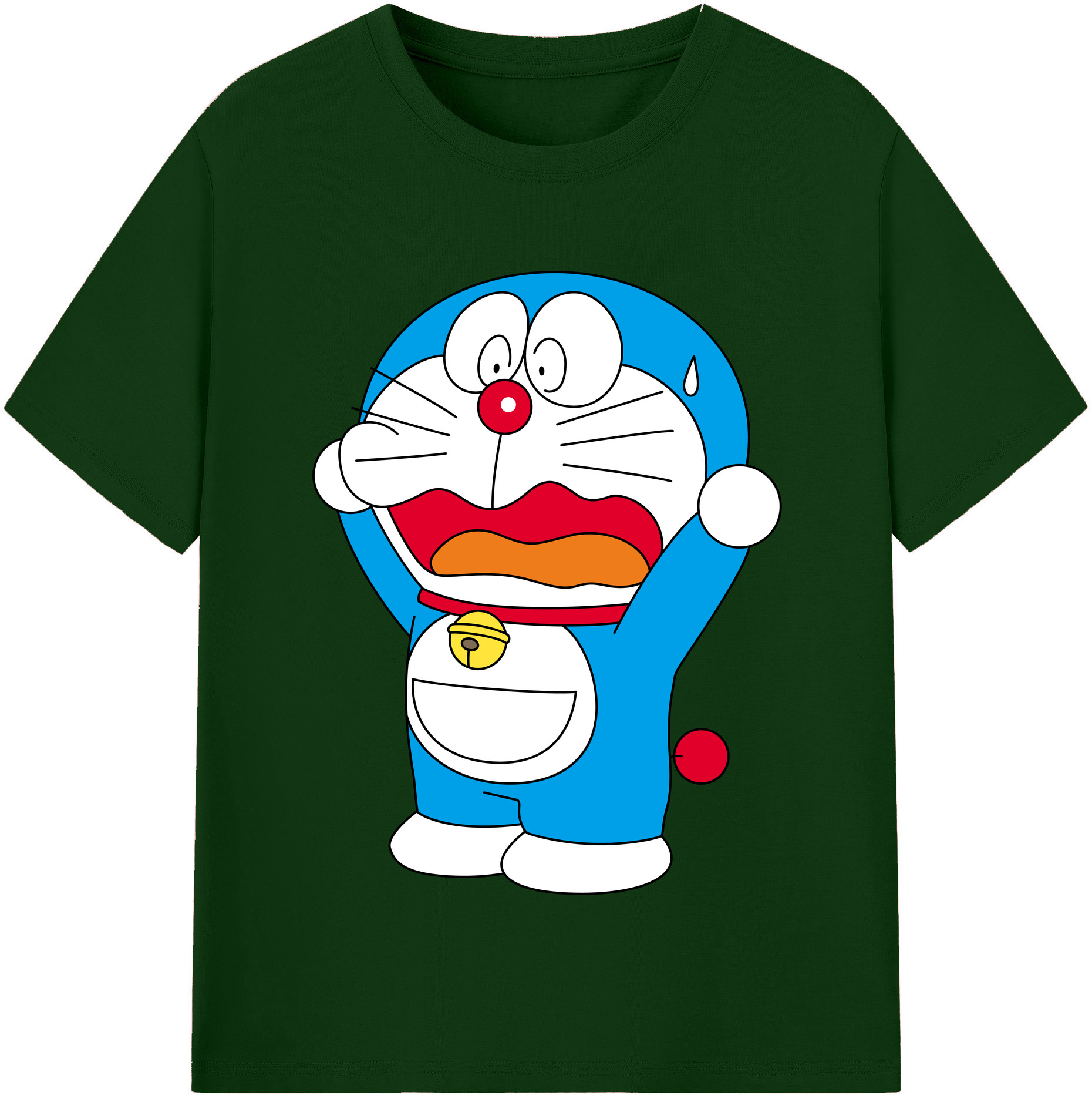 （画像用） ドラえもん Doraemon 綿100％半袖Tシャツ（フロントプリント）